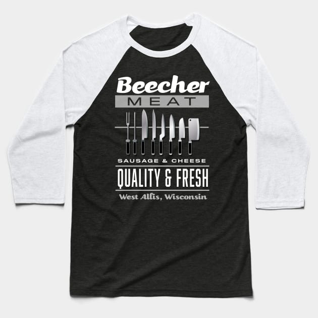 Beecher Meats Baseball T-Shirt by chrayk57